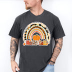 Hello Fall Rainbow - Fall Unisex Crewneck T-Shirt Sweatshirt Hoodie