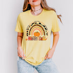 Hello Fall Rainbow - Fall Unisex Crewneck T-Shirt Sweatshirt Hoodie