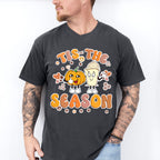 Tis The Season Pumpkin And Drink - Fall Unisex Crewneck T-Shirt Sweatshirt Hoodie