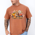 Fall Vibes Football Design - Fall Unisex Crewneck T-Shirt Sweatshirt Hoodie