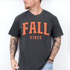 Fall Vibes Orange - Fall Unisex Crewneck T-Shirt Sweatshirt Hoodie