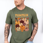 Pumpkin Season Colorful Pumpkins - Fall Unisex Crewneck T-Shirt Sweatshirt Hoodie