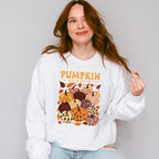 Pumpkin Season Colorful Pumpkins - Fall Unisex Crewneck T-Shirt Sweatshirt Hoodie