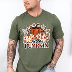 Hello Pumpkin Colorful Pumpkins - Fall Unisex Crewneck T-Shirt Sweatshirt Hoodie