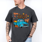 Happy Fall Y'all Truck - Fall Unisex Crewneck T-Shirt Sweatshirt Hoodie