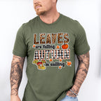 Leaves Are Falling Autumn Is Calling - Fall Unisex Crewneck T-Shirt Sweatshirt Hoodie