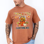 Pumpkin Spice Everything Nice Sunflower - Fall Unisex Crewneck T-Shirt Sweatshirt Hoodie