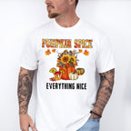 Pumpkin Spice Everything Nice Sunflower - Fall Unisex Crewneck T-Shirt Sweatshirt Hoodie