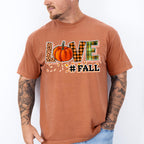 Love Fall Pumpkin Design - Fall Unisex Crewneck T-Shirt Sweatshirt Hoodie