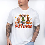 Happy Autumn Gnomes - Fall Unisex Crewneck T-Shirt Sweatshirt Hoodie