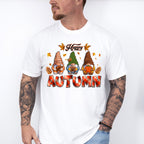 Happy Autumn Gnomes - Fall Unisex Crewneck T-Shirt Sweatshirt Hoodie