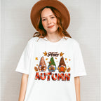 Happy Autumn Gnomes - Fall Unisex Crewneck T-Shirt Sweatshirt Hoodie