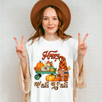 Happy Fall Y'all Trolley - Fall Unisex Crewneck T-Shirt Sweatshirt Hoodie