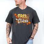 Fall Vibes Orange Leaves - Fall Unisex Crewneck T-Shirt Sweatshirt Hoodie