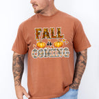 Fall Is Coming Tartan Design - Fall Unisex Crewneck T-Shirt Sweatshirt Hoodie
