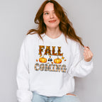 Fall Is Coming Tartan Design - Fall Unisex Crewneck T-Shirt Sweatshirt Hoodie