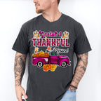 Grateful Thankful Blessed Purple - Fall Unisex Crewneck T-Shirt Sweatshirt Hoodie