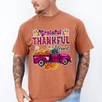 Grateful Thankful Blessed Purple - Fall Unisex Crewneck T-Shirt Sweatshirt Hoodie