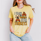 I Teach The Cutest Little Turkeys - Thanksgiving Unisex Crewneck T-Shirt Sweatshirt Hoodie