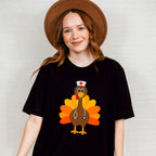 Nurse Turkey - Thanksgiving Unisex Crewneck T-Shirt Sweatshirt Hoodie