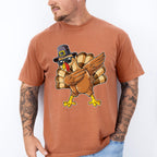 Turkey Dabbing - Thanksgiving Unisex Crewneck T-Shirt Sweatshirt Hoodie