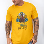 Thankful For My Turkey Cute Design - Thanksgiving Unisex Crewneck T-Shirt Sweatshirt Hoodie