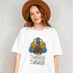 Thankful For My Turkey Cute Design - Thanksgiving Unisex Crewneck T-Shirt Sweatshirt Hoodie