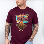 Coolest Turkey Feather - Thanksgiving Unisex Crewneck T-Shirt Sweatshirt Hoodie