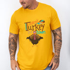 Coolest Turkey Feather - Thanksgiving Unisex Crewneck T-Shirt Sweatshirt Hoodie