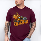 Turkey Monster Truck - Thanksgiving Unisex Crewneck T-Shirt Sweatshirt Hoodie