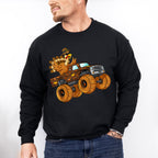 Turkey Monster Truck - Thanksgiving Unisex Crewneck T-Shirt Sweatshirt Hoodie