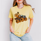 Turkey Monster Truck - Thanksgiving Unisex Crewneck T-Shirt Sweatshirt Hoodie