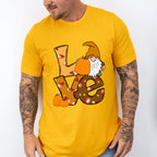 Love Gnome And Pumpkins - Thanksgiving Unisex Crewneck T-Shirt Sweatshirt Hoodie