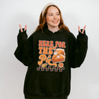 Here For The Pie - Thanksgiving Unisex Crewneck T-Shirt Sweatshirt Hoodie