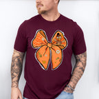 It's Turkey Time Orange Ribbon - Thanksgiving Unisex Crewneck T-Shirt Sweatshirt Hoodie