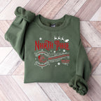 North Pole Hot Chocolate - Christmas Unisex Crewneck T-Shirt Sweatshirt Hoodie