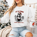 It's Fine Everything Is Fine - Christmas Unisex Crewneck T-Shirt Sweatshirt Hoodie