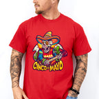 Guitar Playing Skeleton - Cinco De Mayo Unisex Crewneck T-Shirt Sweatshirt Hoodie