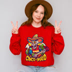 Guitar Playing Skeleton - Cinco De Mayo Unisex Crewneck T-Shirt Sweatshirt Hoodie