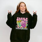 Smile Colorful Smileys - Good Vibes Unisex Crewneck T-Shirt Sweatshirt Hoodie