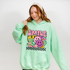 Smile Colorful Smileys - Good Vibes Unisex Crewneck T-Shirt Sweatshirt Hoodie