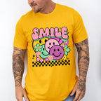 Smile Colorful Smileys - Good Vibes Unisex Crewneck T-Shirt Sweatshirt Hoodie