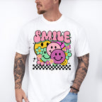 Smile Colorful Smileys - Good Vibes Unisex Crewneck T-Shirt Sweatshirt Hoodie