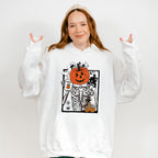 Pumpkin Head Skeleton - Halloween Unisex Crewneck T-Shirt Sweatshirt Hoodie