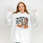 Waiting For Halloween Like Skeleton - Halloween Unisex Crewneck T-Shirt Sweatshirt Hoodie