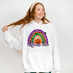 Halloween Vibes Pumpkin Rainbow - Halloween Unisex Crewneck T-Shirt Sweatshirt Hoodie