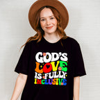 God's Love Is Fully Inclusive - LGBTQ+ Unisex Crewneck T-Shirt Sweatshirt Hoodie