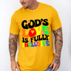 God's Love Is Fully Inclusive - LGBTQ+ Unisex Crewneck T-Shirt Sweatshirt Hoodie