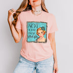 Not Your Basic Mom Vintage Design - Mom Unisex Crewneck T-Shirt Sweatshirt Hoodie