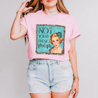 Not Your Basic Mom Vintage Design - Mom Unisex Crewneck T-Shirt Sweatshirt Hoodie